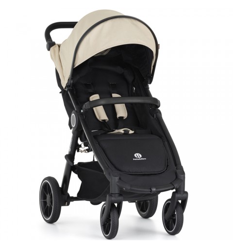 Petite&Mars Street2 RWS Black - wózek spacerowy do 22kg | Sahara Beige